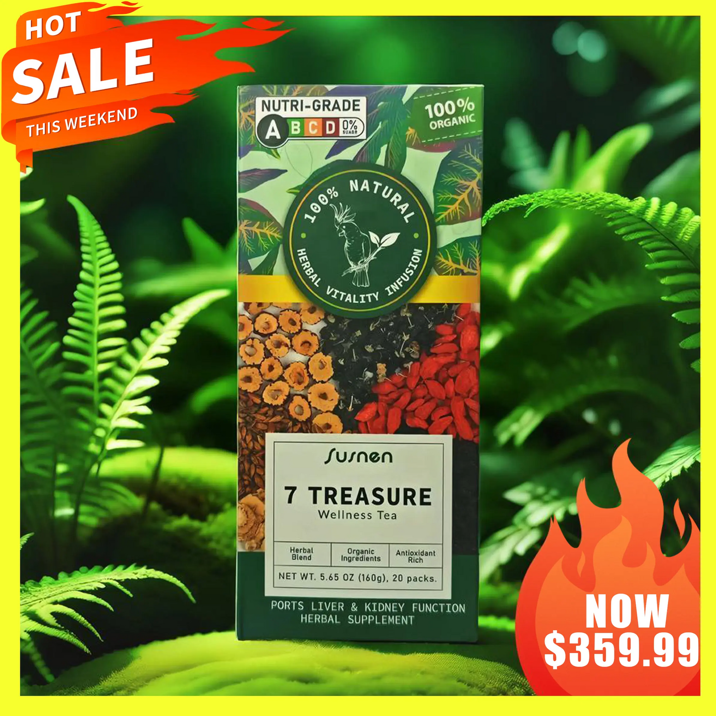 🌿 SUNNEN 7 TREASURE WELLNESS TEA🌿 SUNNEN 7 TREASURE WELLNESS TEA