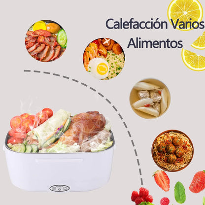 CALENTAFOOD™ – Fiambrera y Calentador de comida Casa, trabajo y coche, comidas siempre calientes, ¡estés donde estés!