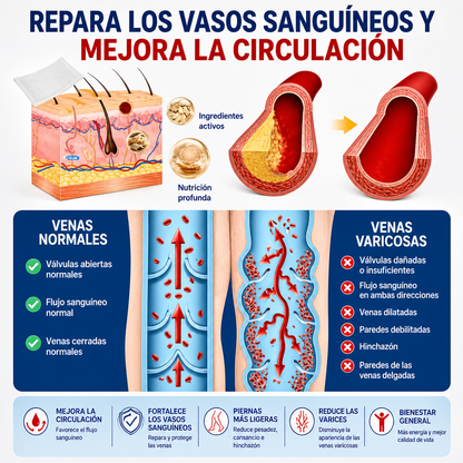VeinWell™ Parche para Várices de Alta Tecnología