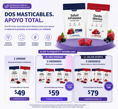 Suplemento Wellness para Hombres