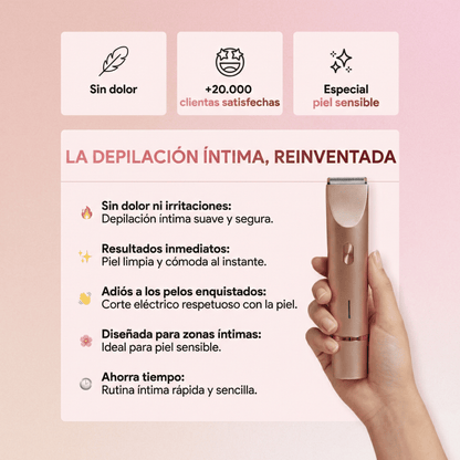 Afeitadora femenina 2 en 1