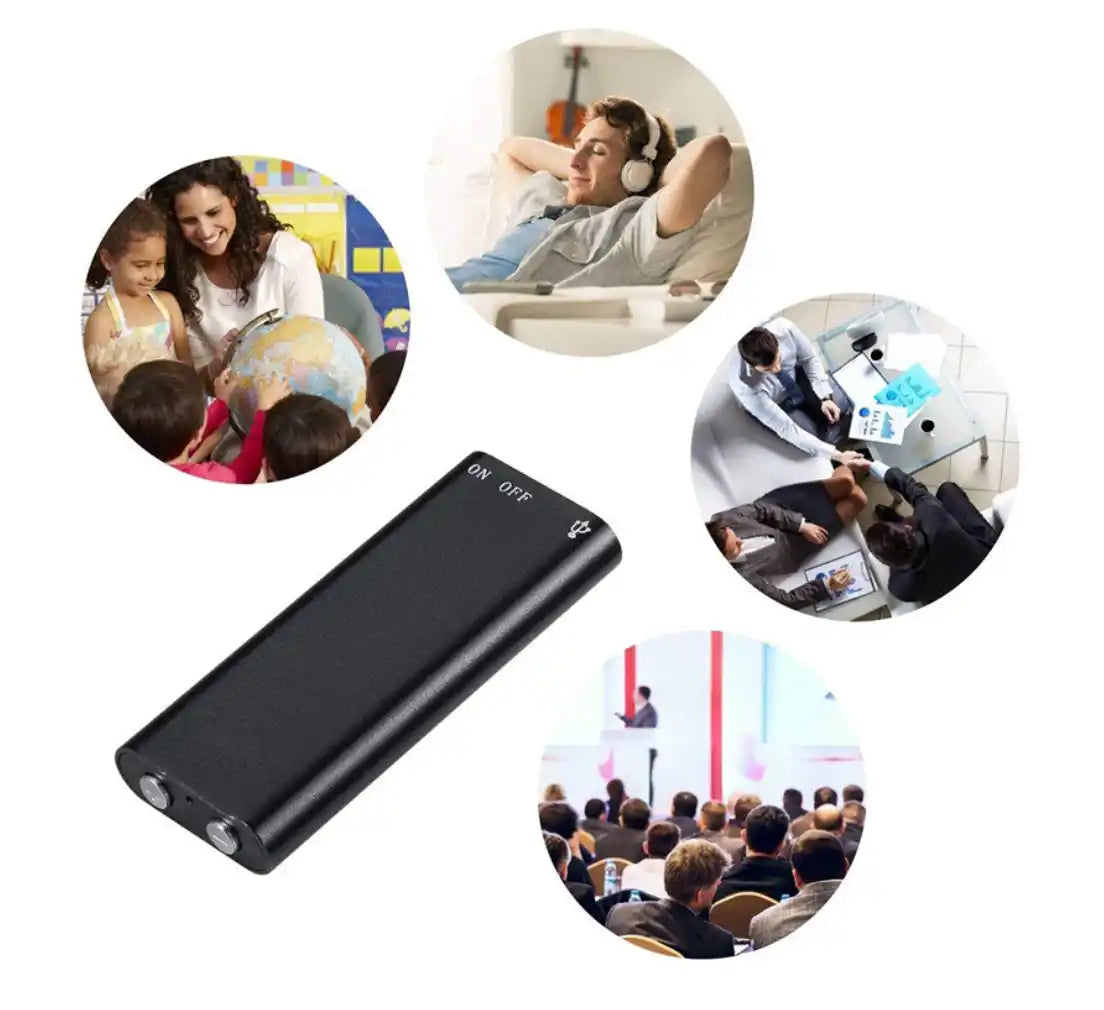 Mini Grabadora de voz AI Pro : Más de 24 horas de grabación de audio