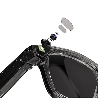 Glassycam™ Gafas inteligentes con IA y cámara HD