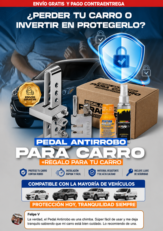 Seguro Antirrobo Pedal Clutch
