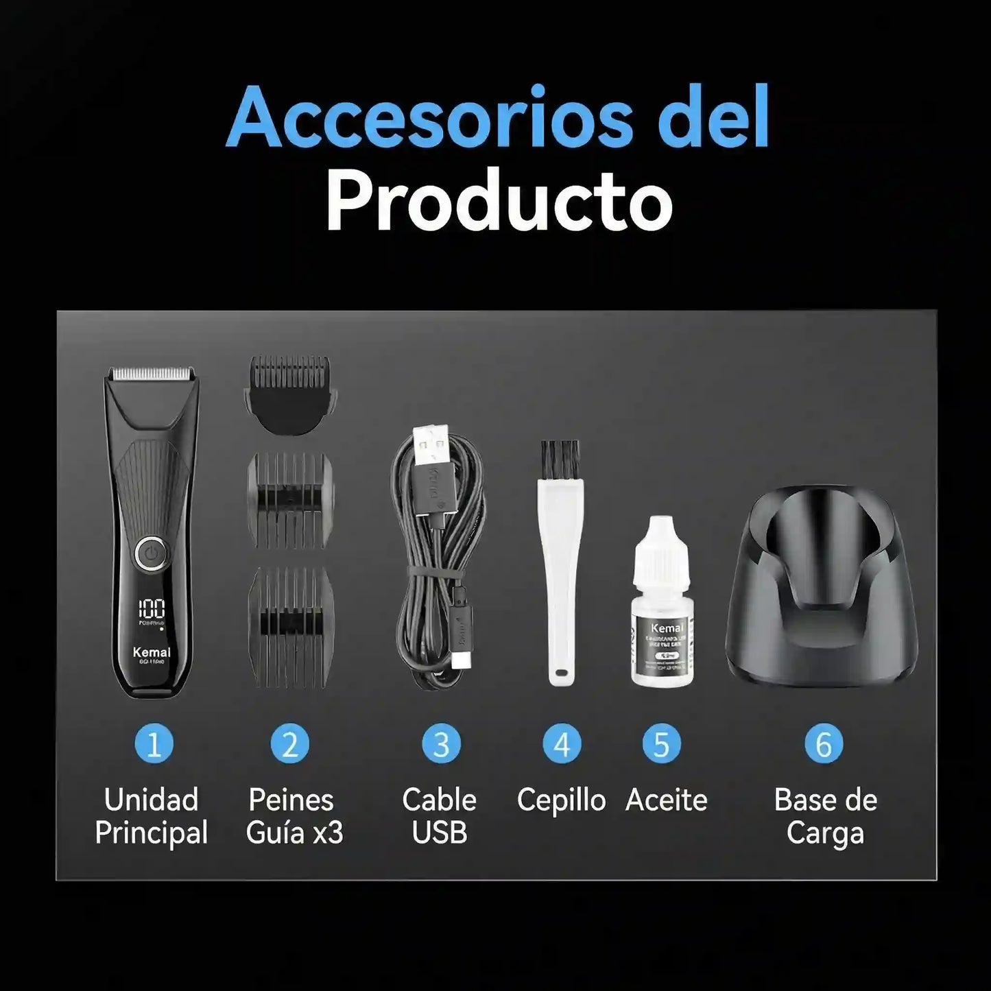 Recortadora íntima Para hombres y mujeres